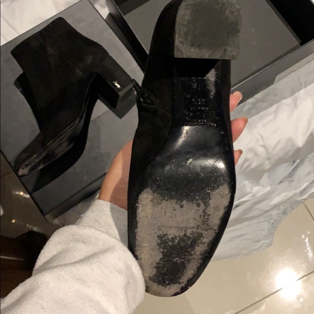 Saint Laurent suede booties - Picture 6 of 8